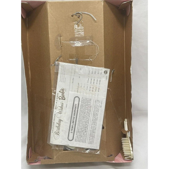 Mattel Barbie Birthday Wishes First in a Series 1998 Vintage Open Box - Picture 11 of 16